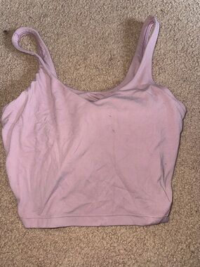 lululemon athletica Light Pink Tank Top
